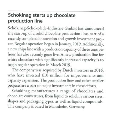 Manufacturing Confectioner – Feb 2019 Issue